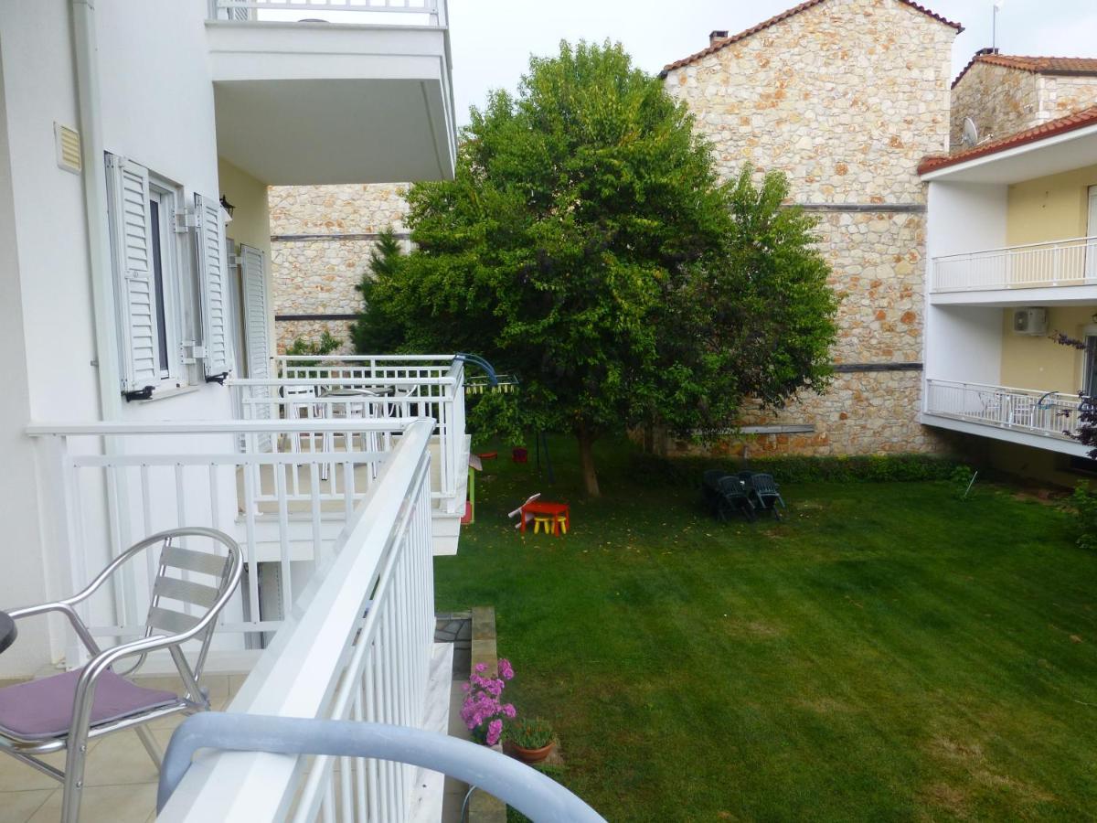 Pavloudis Apartments Psakoudia Bagian luar foto